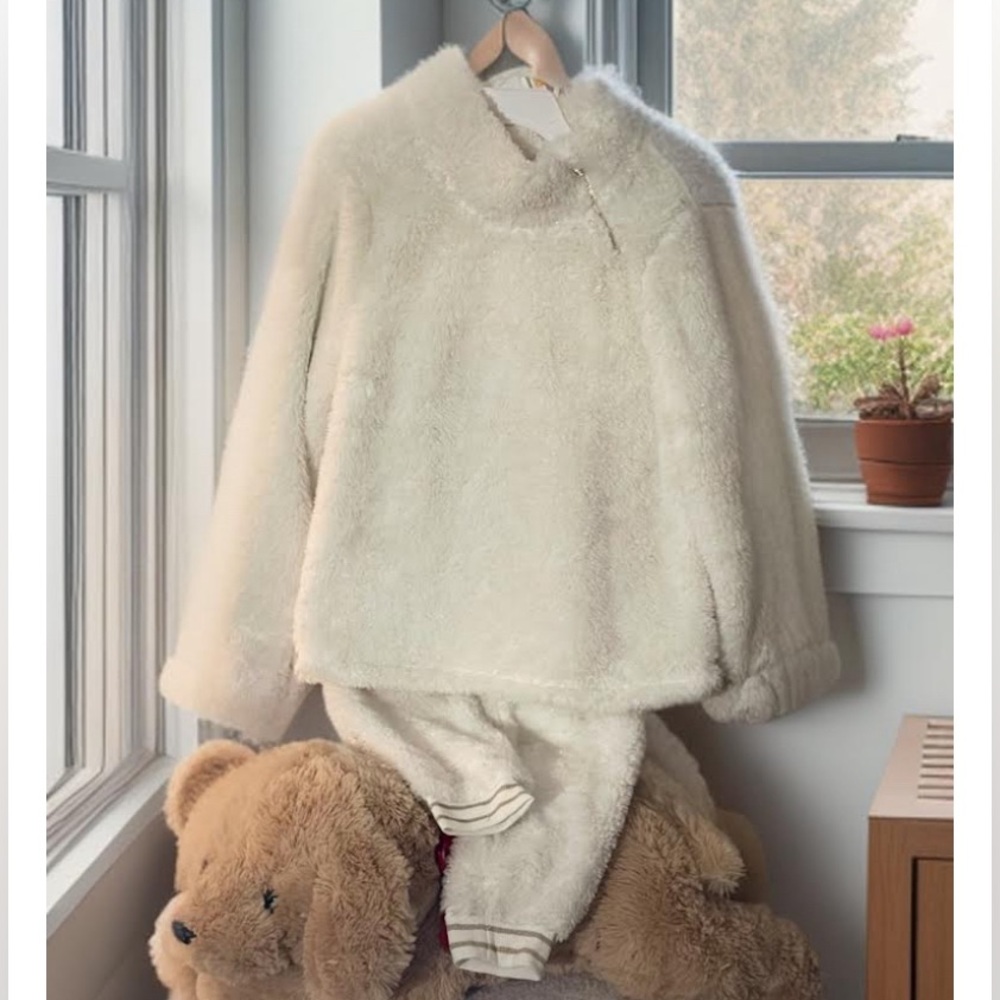 Rachel Zoe sweater top and bottom.